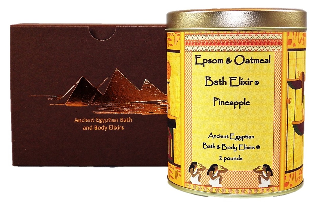 Pineapple Epsom and Oatmeal Bath Elixir